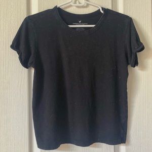 Black American Eagle tee